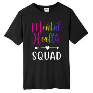 Mental Health Squad Awareness Colorful Tall Fusion ChromaSoft Performance T-Shirt