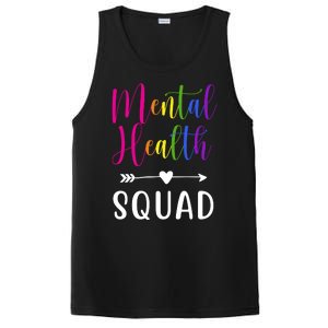 Mental Health Squad Awareness Colorful PosiCharge Competitor Tank