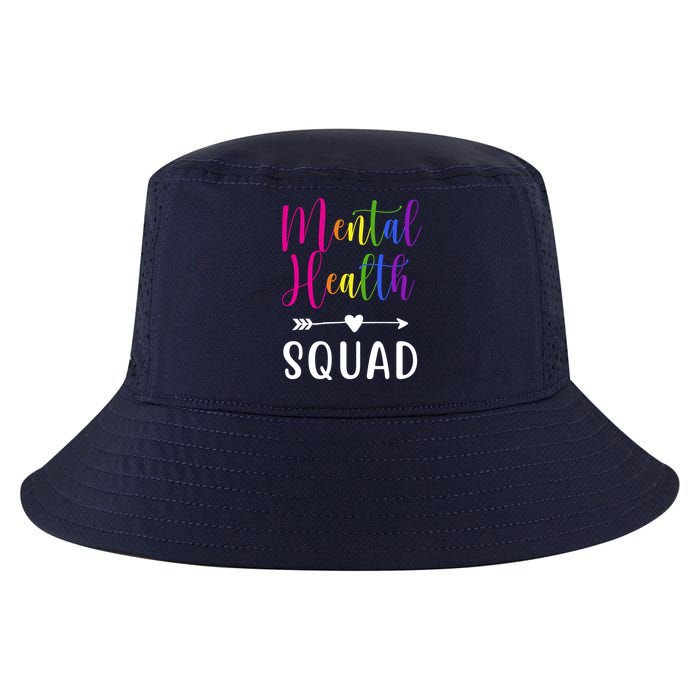 Mental Health Squad Awareness Colorful Cool Comfort Performance Bucket Hat