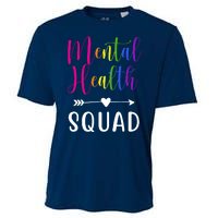 Mental Health Squad Awareness Colorful Cooling Performance Crew T-Shirt