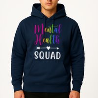 Mental Health Squad Awareness Colorful Hoodie