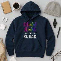 Mental Health Squad Awareness Colorful Hoodie