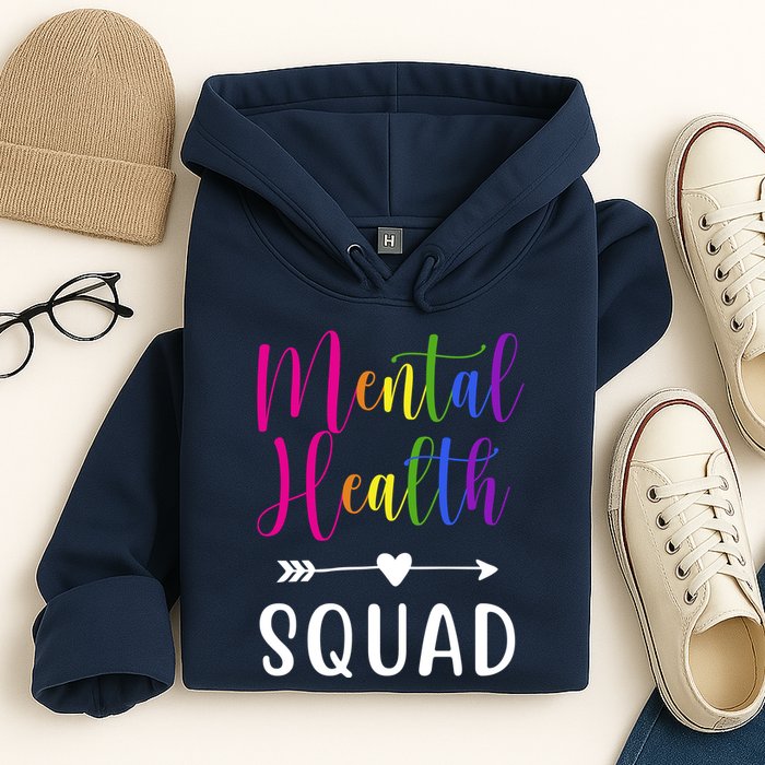 Mental Health Squad Awareness Colorful Hoodie