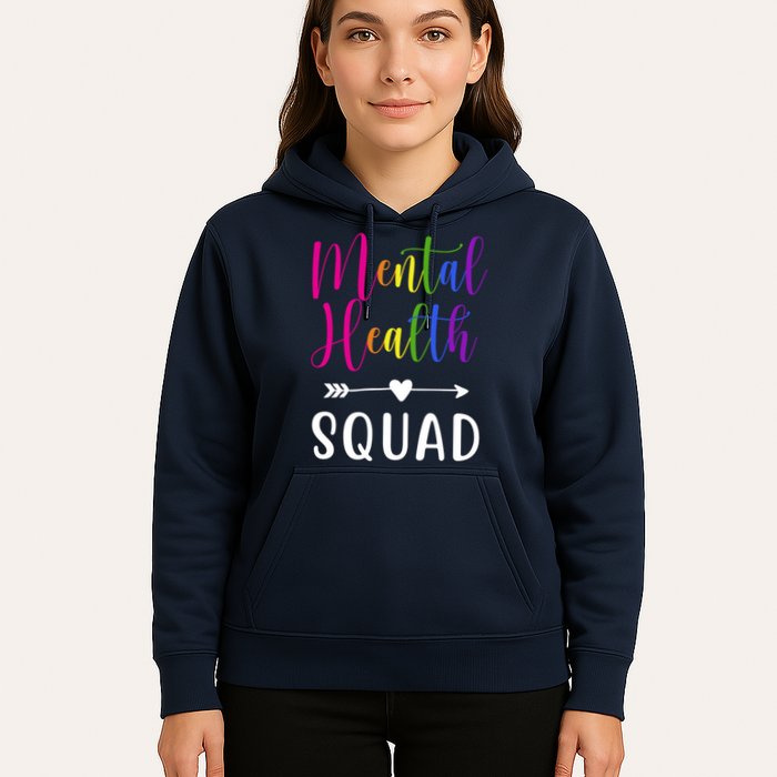 Mental Health Squad Awareness Colorful Hoodie