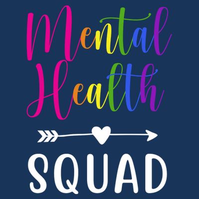 Mental Health Squad Awareness Colorful T-Shirt