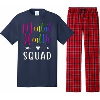 Mental Health Squad Awareness Colorful Pajama Set