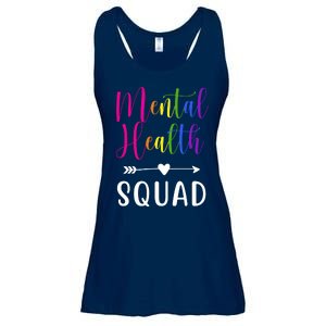 Mental Health Squad Awareness Colorful Ladies Essential Flowy Tank