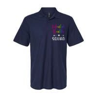 Mental Health Squad Awareness Colorful Softstyle Adult Sport Polo