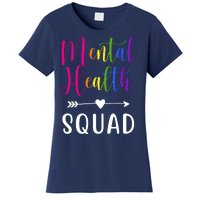 Mental Health Squad Awareness Colorful Women's T-Shirt