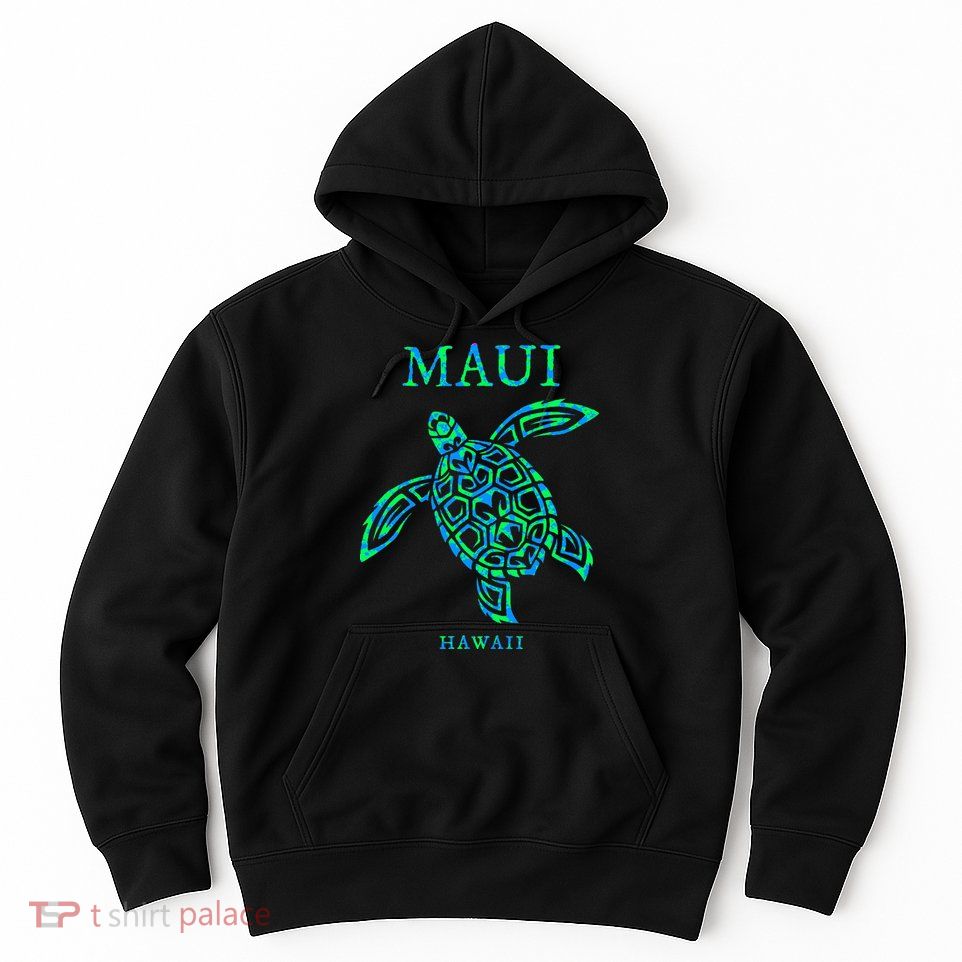Maui Hawaii Sea Turtle Vacation Souvenir Hoodie
