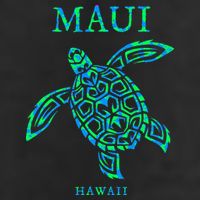 Maui Hawaii Sea Turtle Vacation Souvenir Adult Drive Performance Visor