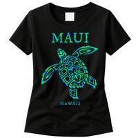 Maui Hawaii Sea Turtle Vacation Souvenir Womens T-Shirt