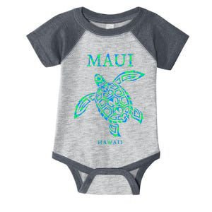 Maui Hawaii Sea Turtle Vacation Souvenir Infant Baby Jersey Bodysuit