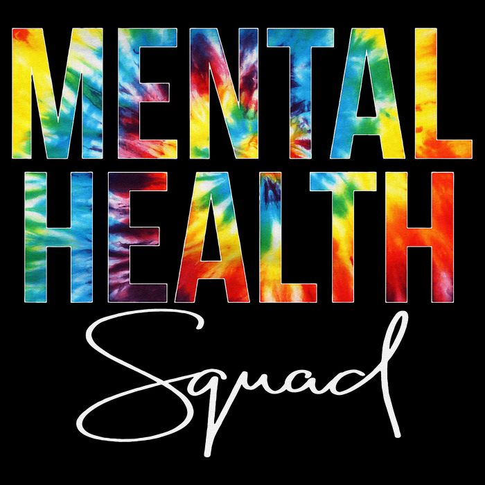 Mental Health Squad Appreciation Day Tie Dye  For Work Impact Tech Backpack