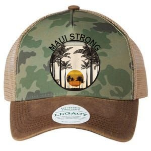 Maui Hawaii Strong Pray for Maui Pray for Lahaina Hawaii Legacy Tie Dye Trucker Hat