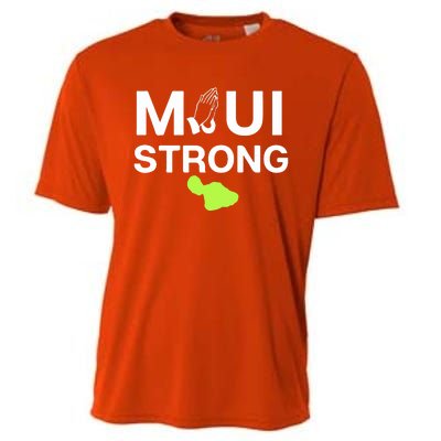 Maui Hawaii Strong Pray For Maui Gift Cooling Performance Crew T-Shirt