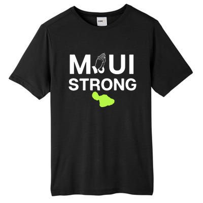 Maui Hawaii Strong Pray For Maui Gift Tall Fusion ChromaSoft Performance T-Shirt