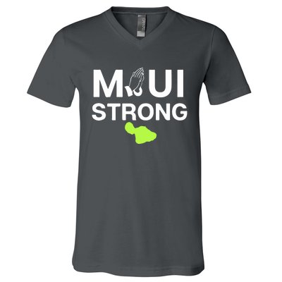 Maui Hawaii Strong Pray For Maui Gift V-Neck T-Shirt