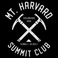 Mount H.A.R.V.A.R.D Summit Club I Climbed Mt H.A.R.V.A.R.D Distressed Poster