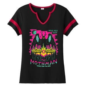 Mothman Halloween Shirts For Witches Wicked Clothes Ladies Halftime Notch Neck Tee