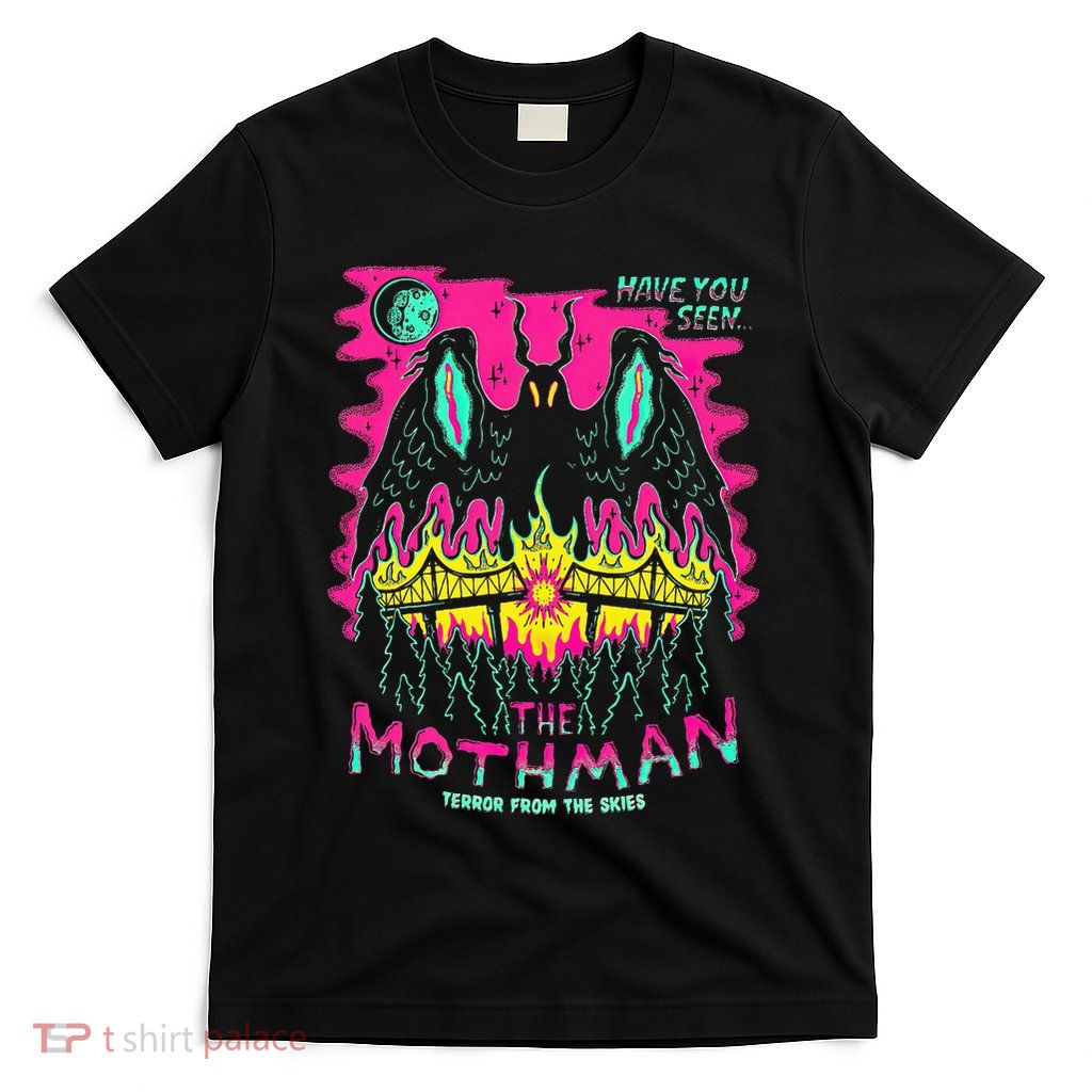 Mothman Halloween Shirts For Witches Wicked Clothes T-Shirt