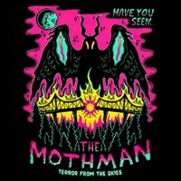 Mothman Halloween Shirts For Witches Wicked Clothes Impact Tech Backpack