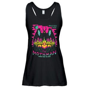 Mothman Halloween Shirts For Witches Wicked Clothes Ladies Essential Flowy Tank