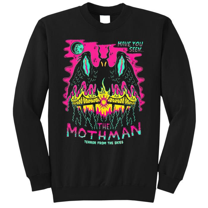 Mothman Halloween Shirts For Witches Wicked Clothes Tall Sweatshirt