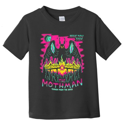 Mothman Halloween Shirts For Witches Wicked Clothes Toddler T-Shirt