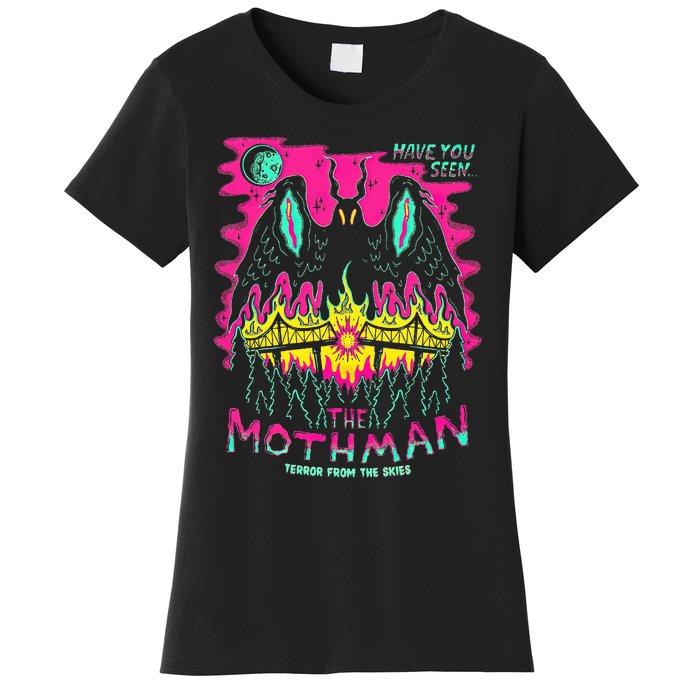 Mothman Halloween Shirts For Witches Wicked Clothes Women's T-Shirt