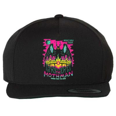 Mothman Halloween Shirts For Witches Wicked Clothes Wool Snapback Cap