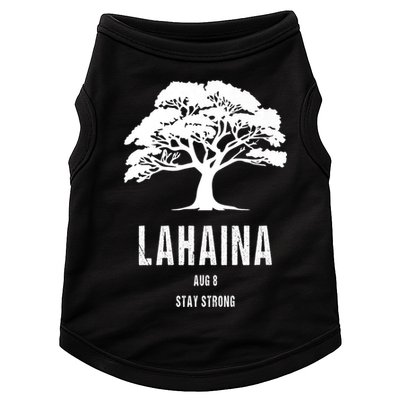 Maui Hawaii Strong Maui Wildfire Lahaina Survivor Doggie Tank