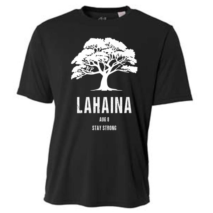 Maui Hawaii Strong Maui Wildfire Lahaina Survivor Cooling Performance Crew T-Shirt