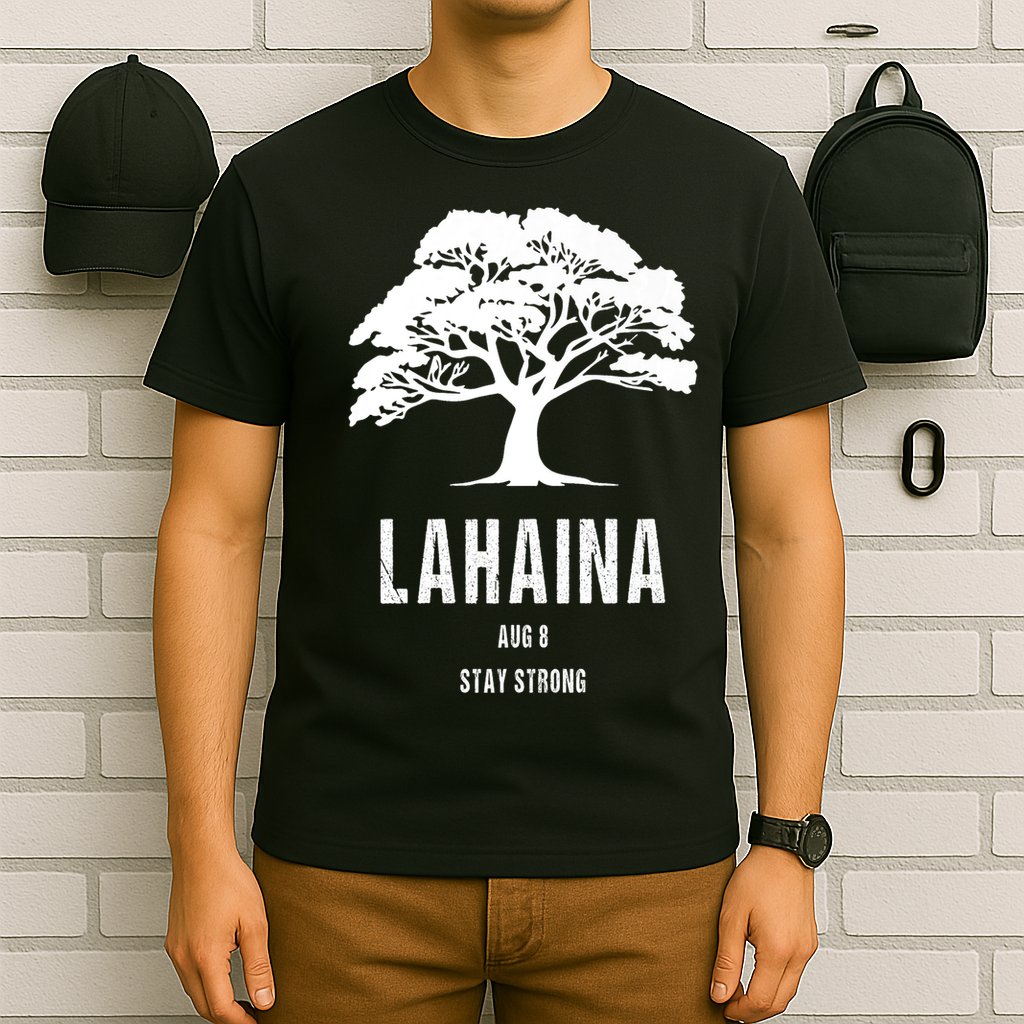 Maui Hawaii Strong Maui Wildfire Lahaina Survivor T-Shirt