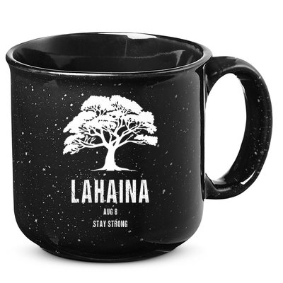 Maui Hawaii Strong Maui Wildfire Lahaina Survivor 15oz Campfire Ceramic Mug