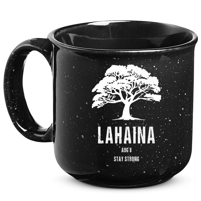 Maui Hawaii Strong Maui Wildfire Lahaina Survivor 15oz Campfire Ceramic Mug