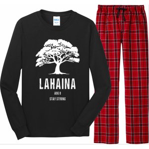 Maui Hawaii Strong Maui Wildfire Lahaina Survivor Long Sleeve Pajama Set