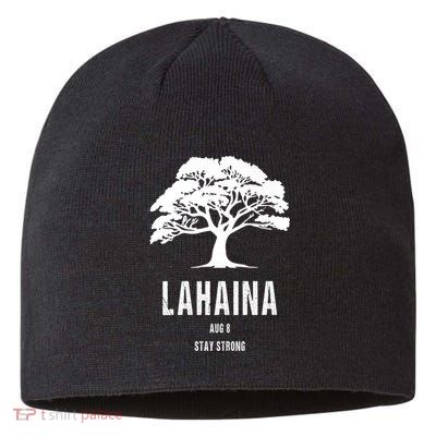 Maui Hawaii Strong Maui Wildfire Lahaina Survivor Sustainable Beanie