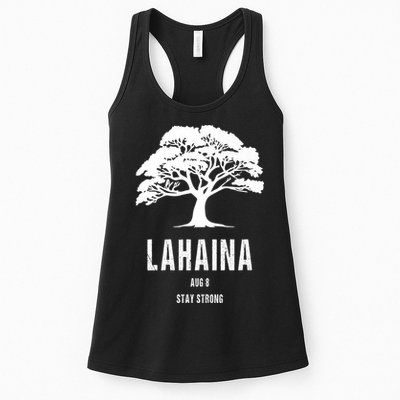 Maui Hawaii Strong Maui Wildfire Lahaina Survivor Womens Tank Top