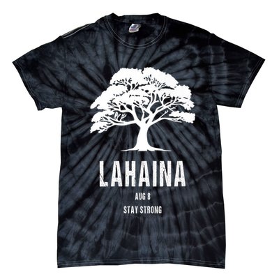 Maui Hawaii Strong Maui Wildfire Lahaina Survivor Tie-Dye T-Shirt