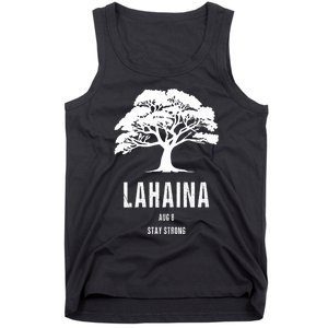 Maui Hawaii Strong Maui Wildfire Lahaina Survivor Tank Top