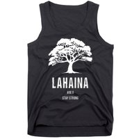 Maui Hawaii Strong Maui Wildfire Lahaina Survivor Tank Top