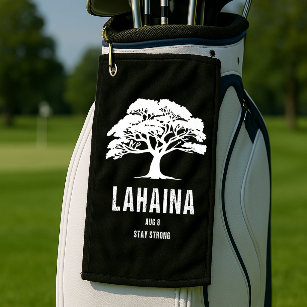 Maui Hawaii Strong Maui Wildfire Lahaina Survivor Golf Towel
