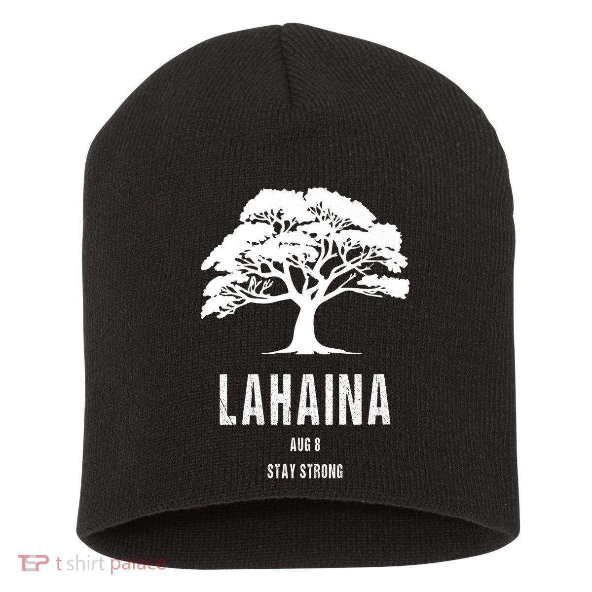 Maui Hawaii Strong Maui Wildfire Lahaina Survivor Short Acrylic Beanie