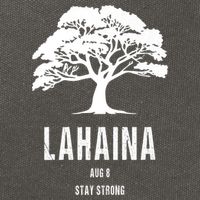 Maui Hawaii Strong Maui Wildfire Lahaina Survivor Cotton Canvas Backpack