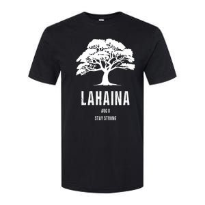 Maui Hawaii Strong Maui Wildfire Lahaina Survivor Softstyle CVC T-Shirt