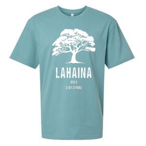 Maui Hawaii Strong Maui Wildfire Lahaina Survivor Sueded Cloud Jersey T-Shirt