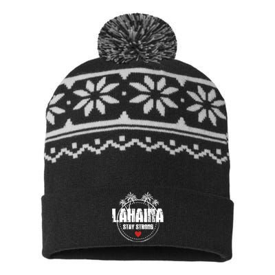 Maui Hawaii Strong Maui Lahaina USA-Made Snowflake Beanie