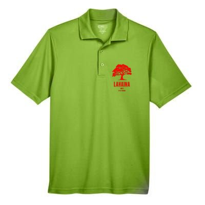 Maui Hawaii Strong Maui Wildfire Lahaina Survivor Men's Origin Performance Pique Polo