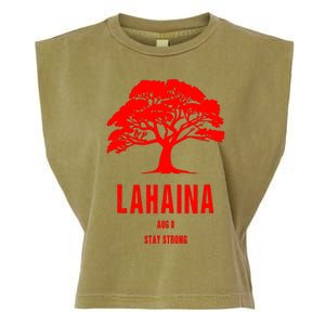 Maui Hawaii Strong Maui Wildfire Lahaina Survivor Garment-Dyed Women's Muscle Tee